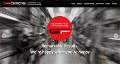Desktop Screenshot of gforceaus.com